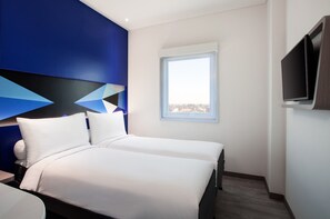 Tomannsrom – standard | Skrivebord, wi-fi (inkludert) og sengetøy