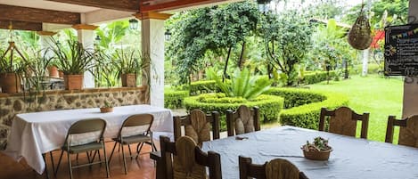 Servei de restauració a l'aire lliure