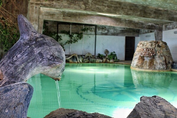 Piscine couverte, piscine extérieure