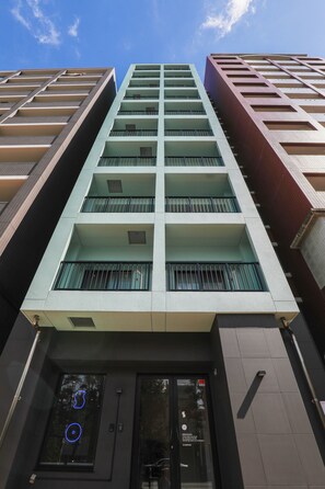 Fassade der Unterkunft