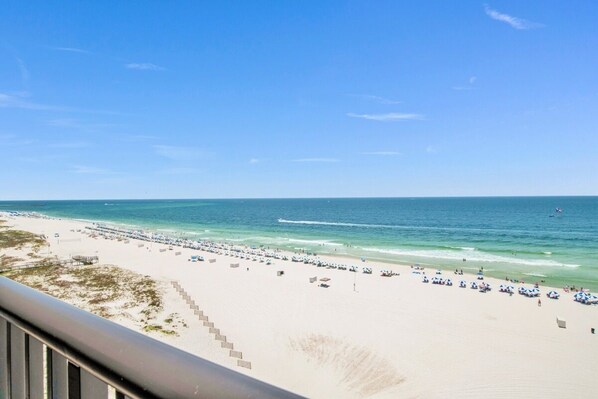 On the beach - The Palms 902 | OBA Beach Front, Spacious, Large Deck! (Orange Beach)