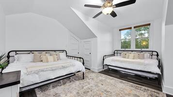 4 chambres, Wi-Fi gratuit, draps fournis