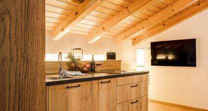 Ferienwohnung 65 qm, Wohn/Schlafraum getrennt, Balkon, Nichtraucher