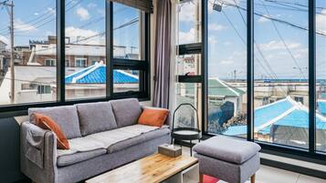 Quarto (Building A Room 201 (Spa Ocean View)) | 1 quarto, Wi-Fi de cortesia, roupa de cama