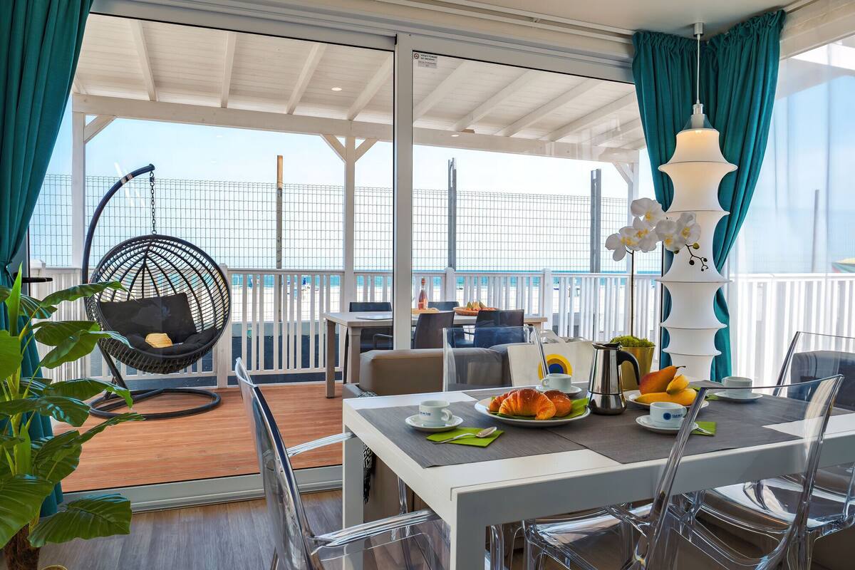 Lodge Elite Fronte Mare | 거실 공간