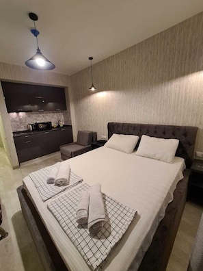 Studio | 1 bedroom, premium bedding, memory foam beds, individually decorated