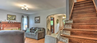 Cozy Springfield Family Home w/ Fire Pit