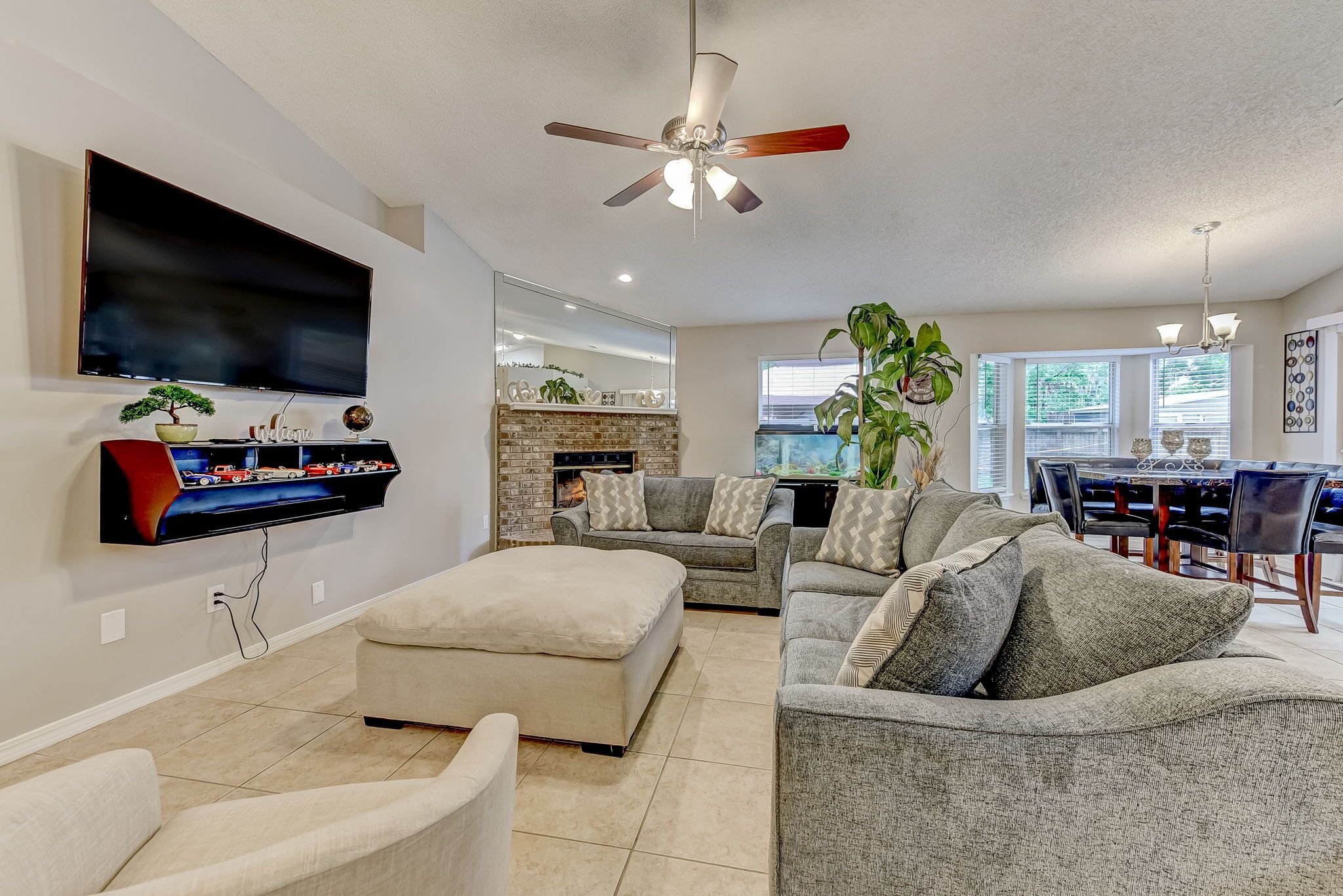 Come enjoy our beautiful home with HotTub GameRoom & Huge shaded backyard!