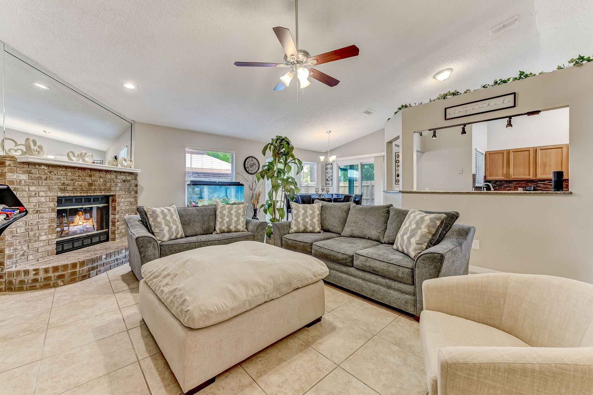 Come enjoy our beautiful home with HotTub GameRoom & Huge shaded backyard!