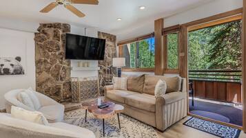 Smart-TV, Kamin, DVD-Player