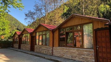 Fassade der Unterkunft