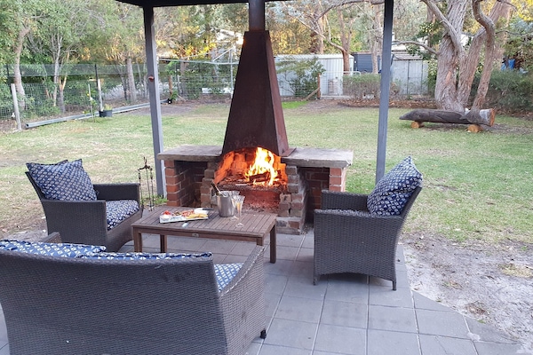 Nothing better than a relaxing afternoon around the fire