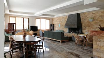 Sala de estar en el lobby