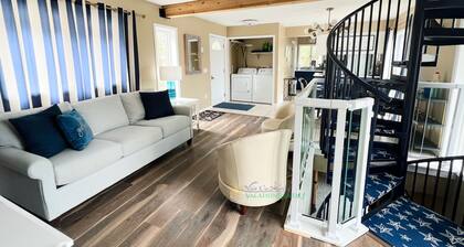 Hot tub & Pool table! Waterfront home on Perch Lake outside Traverse City