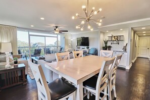 Interior - Fourth Floor Condo across from Beach Access, Balcony, Pool, Grill Area, Elevator (Pawleys Island)