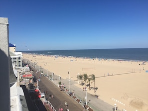 On the beach