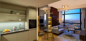 Classic Condo | Living area