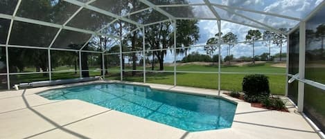 House, 4 Bedrooms | Pool | A heated pool