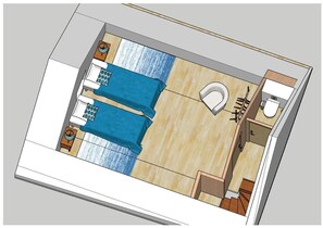 Floor plan - Huez - 6 personnes - 250m des pistes (L'ALPE D'HUEZ)