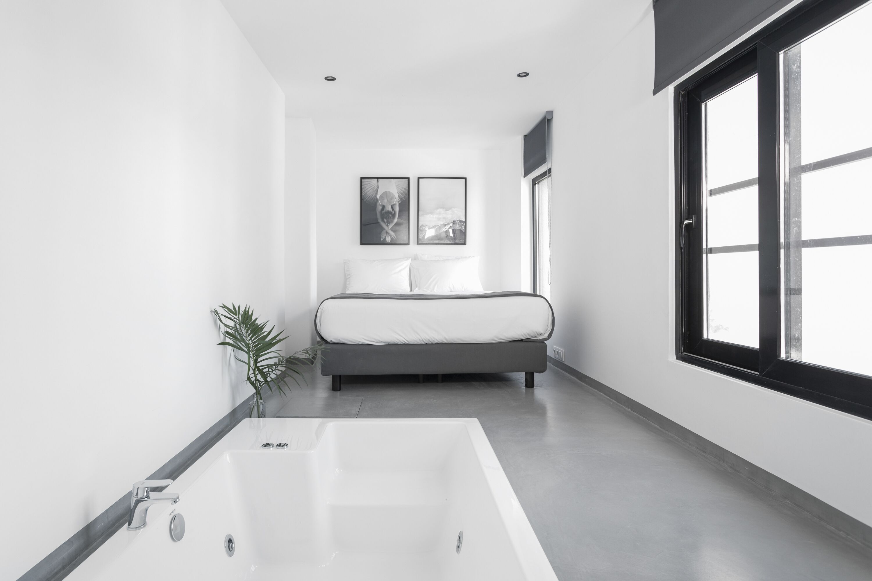 signature double room, hot tub | private spa tub