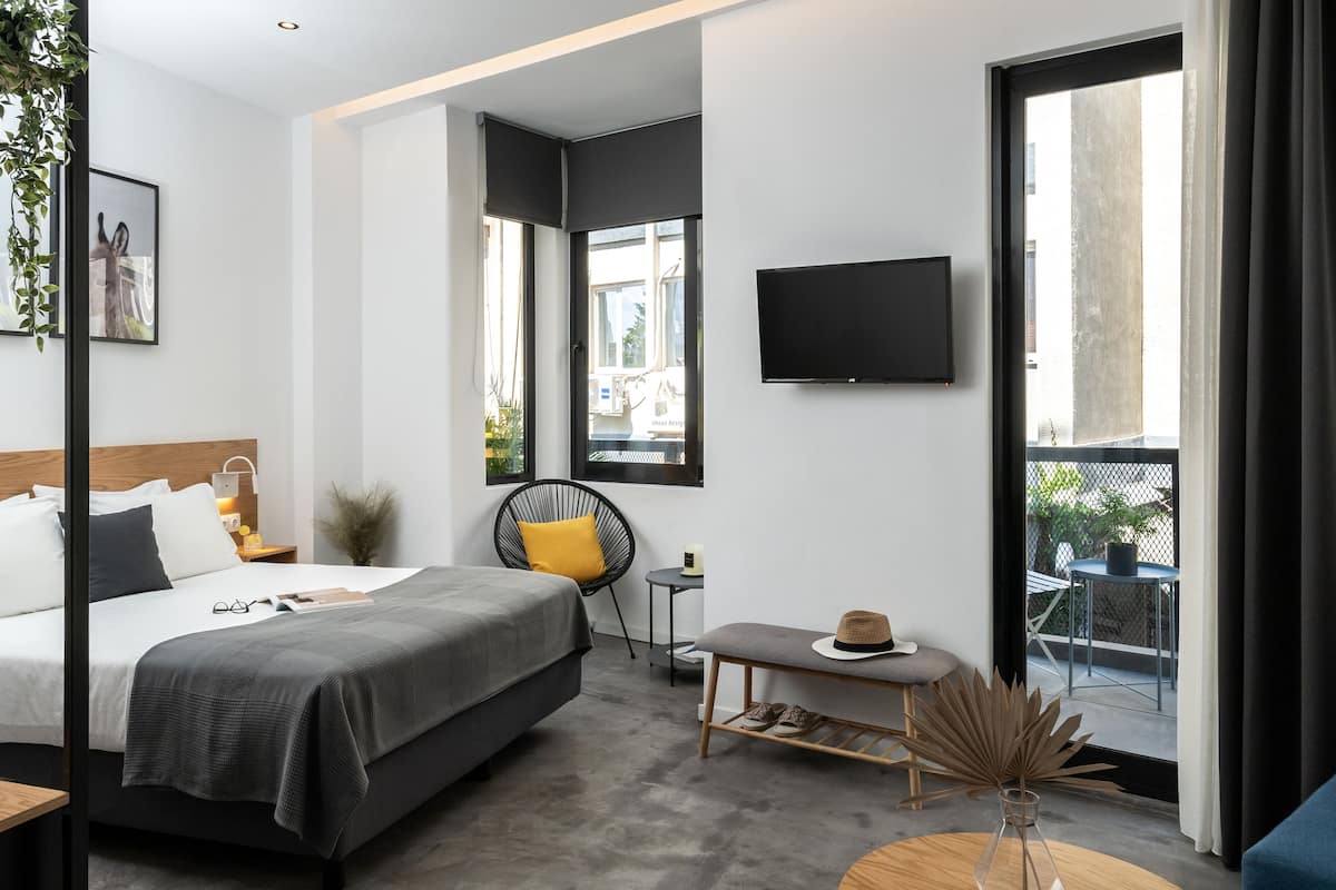 1 habitación, ropa de cama de alta calidad y colchones con pillow-top