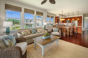 TV - Pili Mai 3-Bedroom, 3 bath, A/C Condo unit 2L, Sleeps 8 (Koloa)