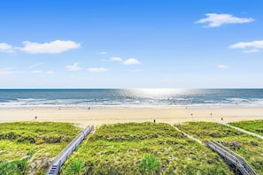 On the beach