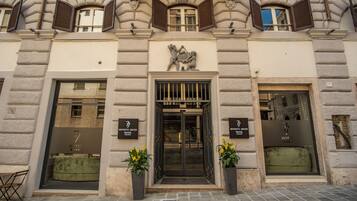 Fassade der Unterkunft