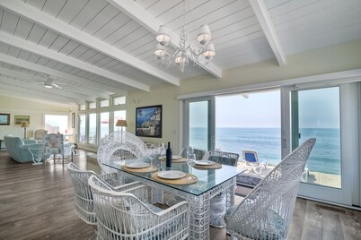 Oceanfront | Private Beach Access | BBQ | Sonos
