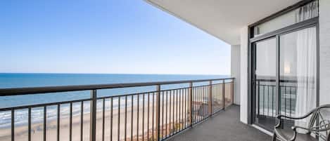 Condo, 3 Bedrooms, Balcony, Beachfront (1253) | Terrace/patio