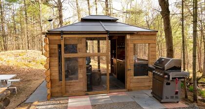 Glamorous Camping on a Hilltop