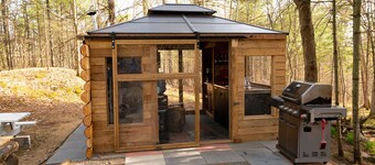 Glamorous Camping on a Hilltop