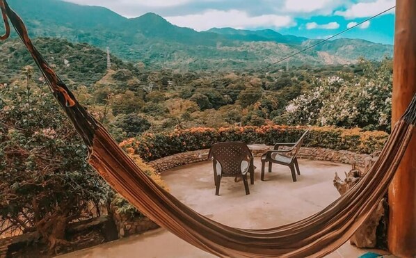 Breakfast area - Moon Wind Tayrona Hostel by Rotamundos (Santa Marta)