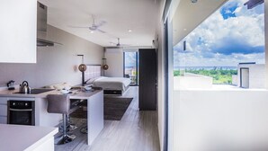 Penthouse có tầm nhìn toàn cảnh, quang cảnh biển