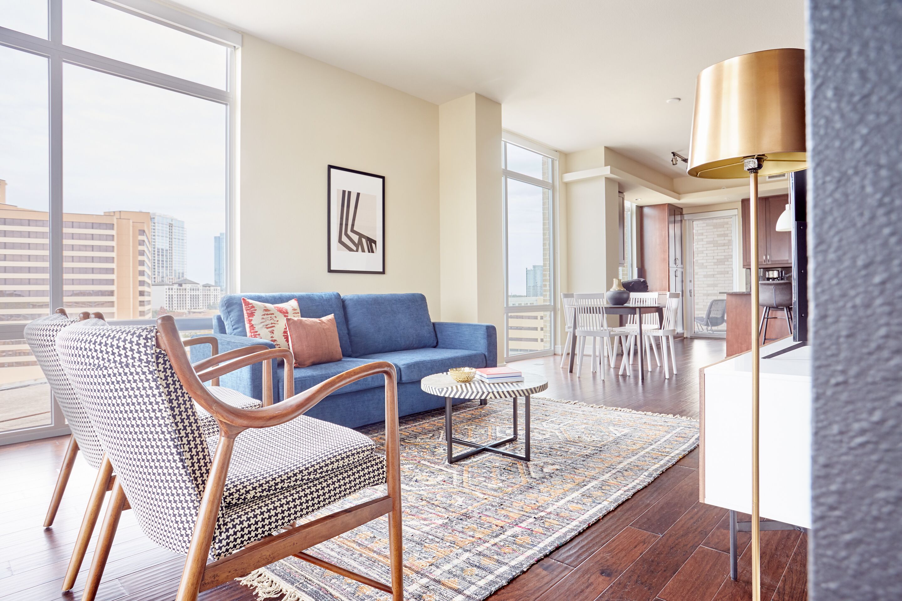 Sonder at The Catherine | Three-Bedroom Apartment w/ Balcony