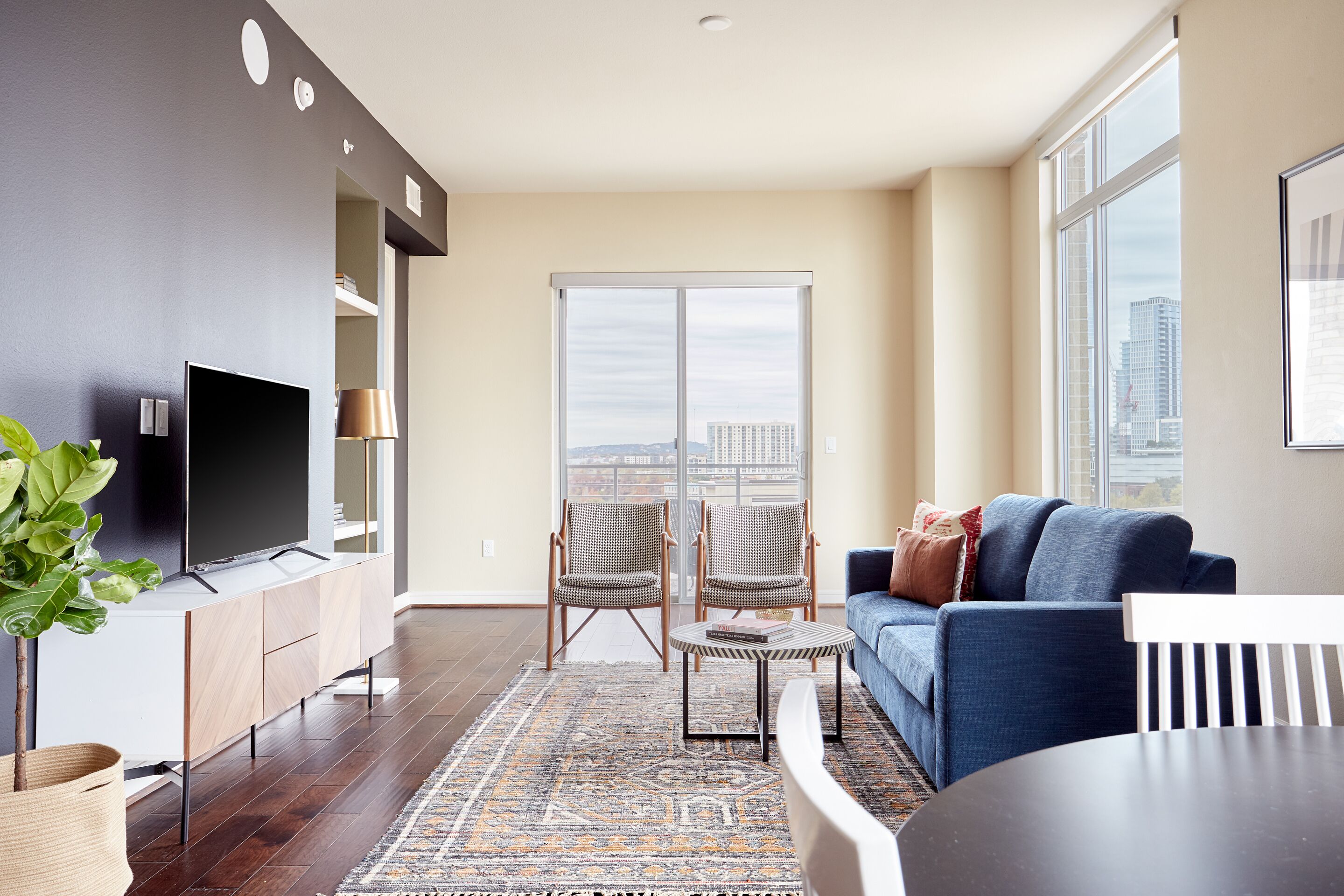 Sonder at The Catherine | Three-Bedroom Apartment w/ Balcony