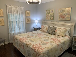 4 bedrooms, iron/ironing board, travel cot, free WiFi