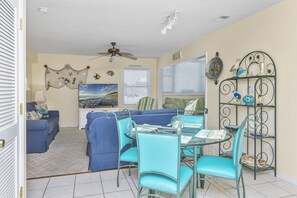 Dining - Immaculate two bedroom, two bath oceanview condo located in the heart of North Myrtle Beach!! (North Myrtle Beach)