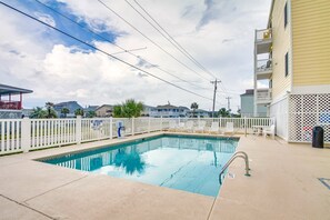 Condo, 2 Bedrooms, Balcony (201) | Exterior - Grove Pointe 201 (North Myrtle Beach)