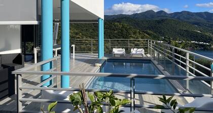 Villa Bacaly, vue mer, plage à 10 min à pieds