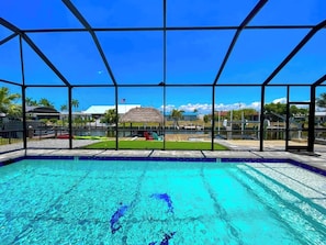 Pool - Yacht Club Gulf Access • Pool • Dock • Tiki (Cape Coral)
