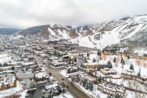 Aerial view - Park City Resort Base, Ski In/Out, Pool, Hot Tub, Restaurants, Free Bus to Main Street! (Park City)