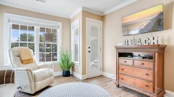 Een flatscreentelevisie