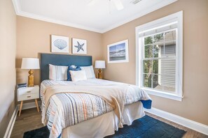 4 bedrooms, iron/ironing board, travel crib, free WiFi