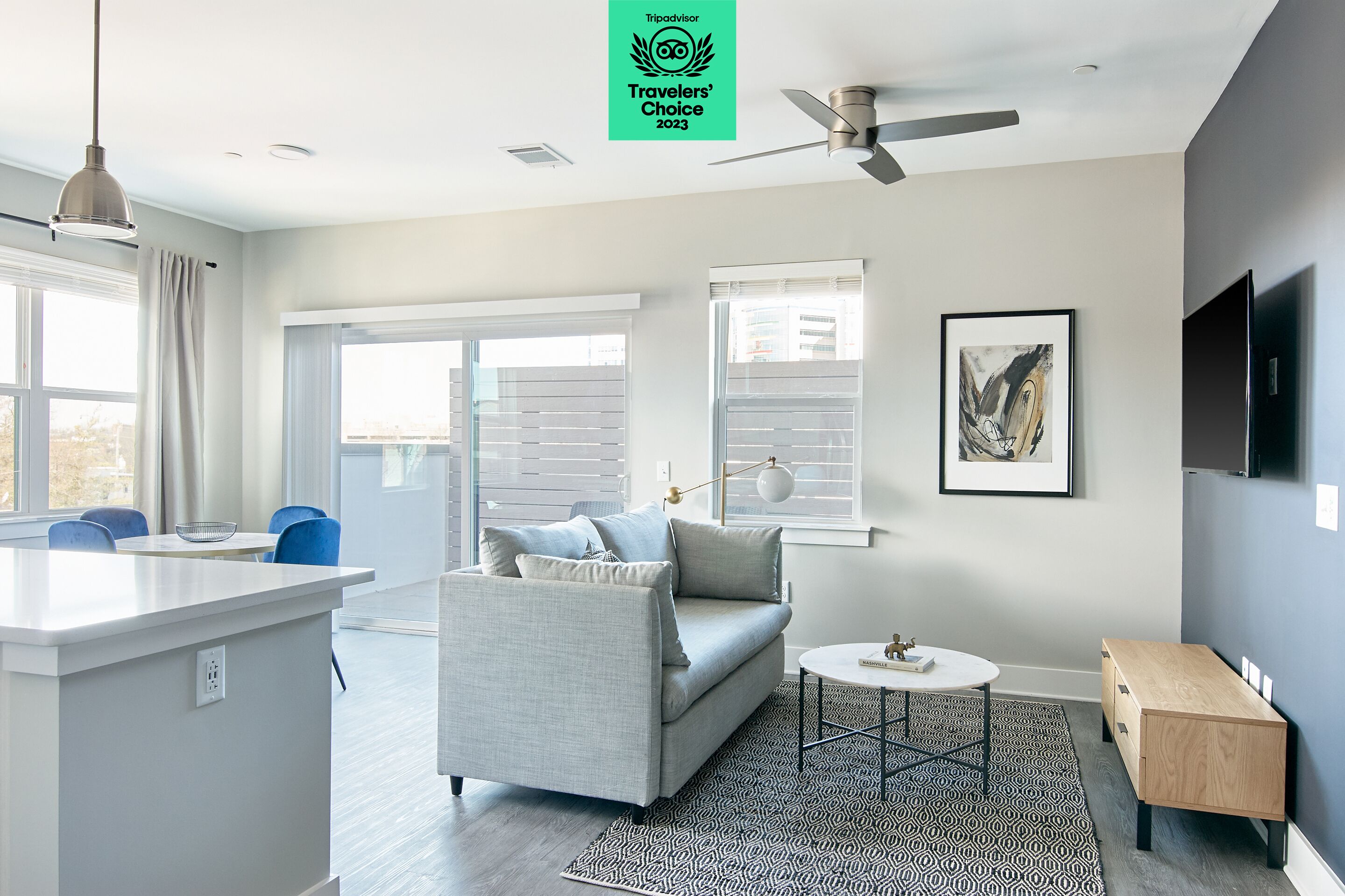 Sonder Belcourt | Two-Bedroom Apartment w/ Balcony