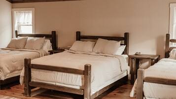 4 bedrooms, in-room safe, iron/ironing board, free WiFi