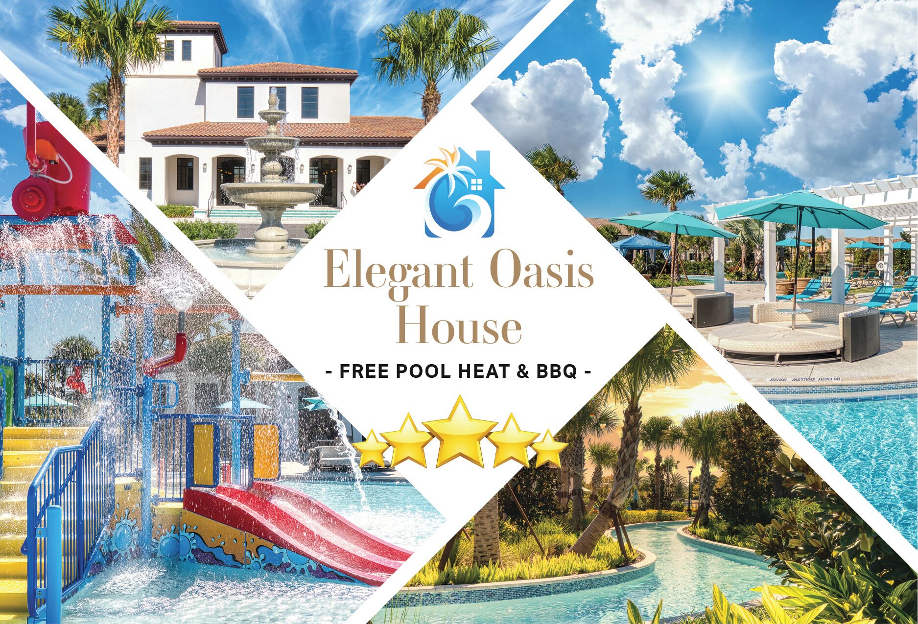 Et oppvarmet basseng