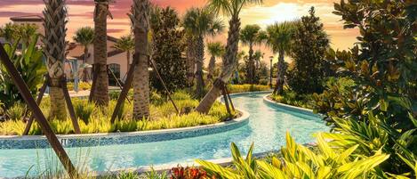 Una piscina climatizada