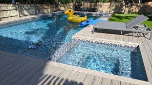 Outdoor pool - [ATX Resort] Fully Remodeled House - Pool/Spa (Austin)