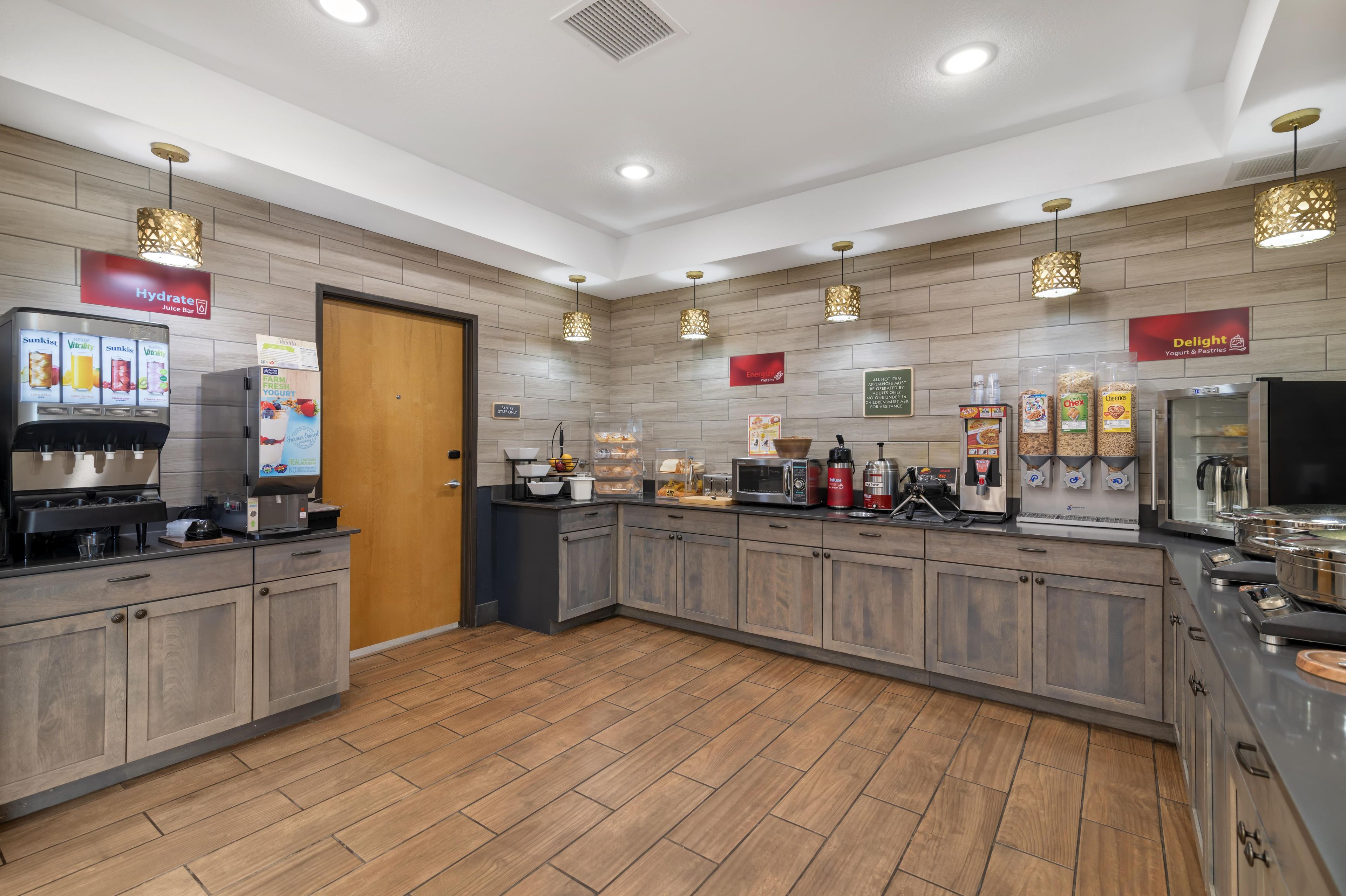 Breakfast area